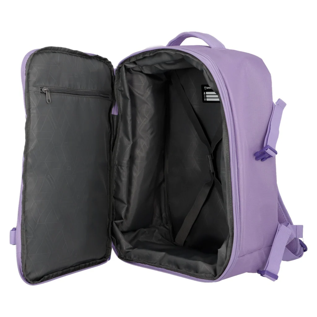✈️Combo 2 Mochilas de Viaje Viral: 1 Mochila Saxoline Lila y 1 Mochila Navigator Black 38L - Image 12