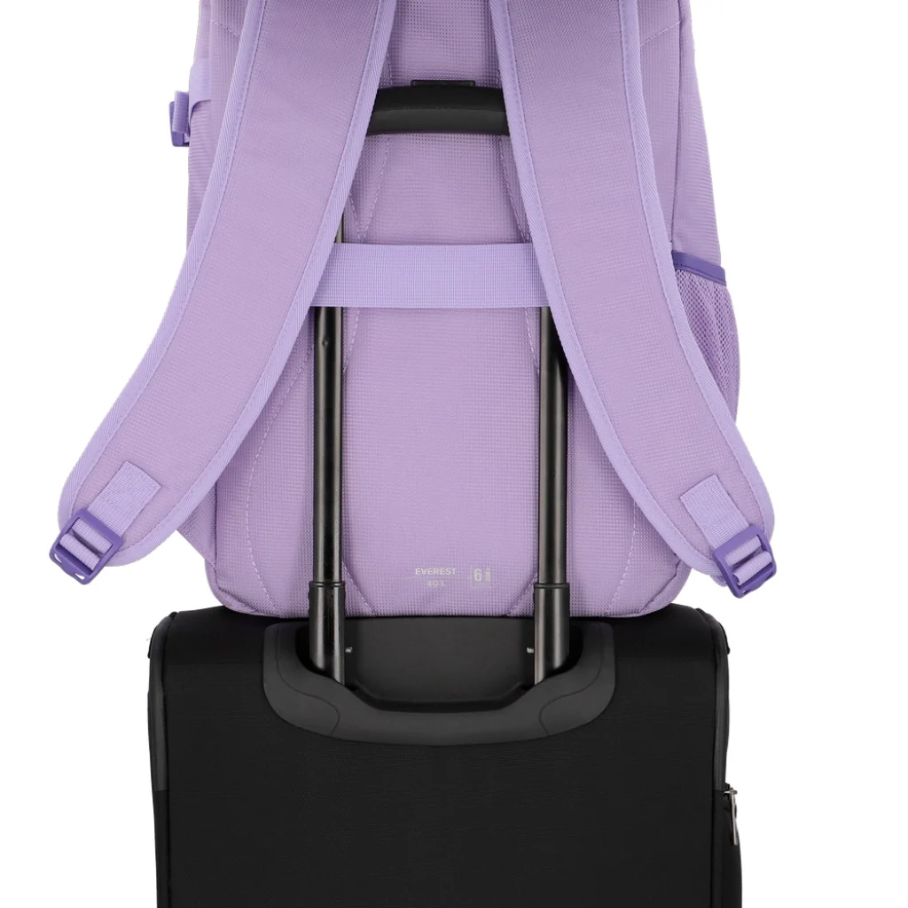 ✈️Combo 2 Mochilas de Viaje Viral: 1 Mochila Saxoline Lila y 1 Mochila Navigator Black 38L - Image 7