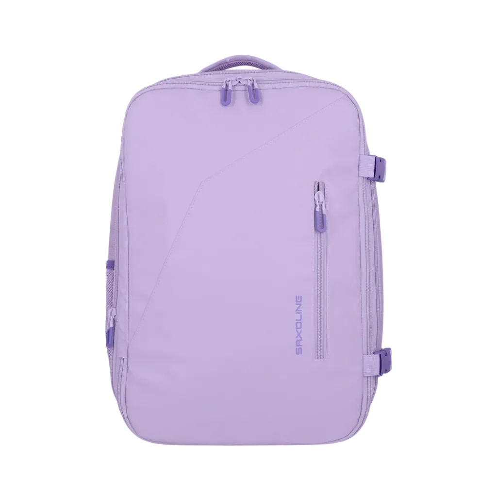 ✈️Combo 2 Mochilas de Viaje Viral: 1 Mochila Saxoline Lila y 1 Mochila Navigator Black 38L - Image 6