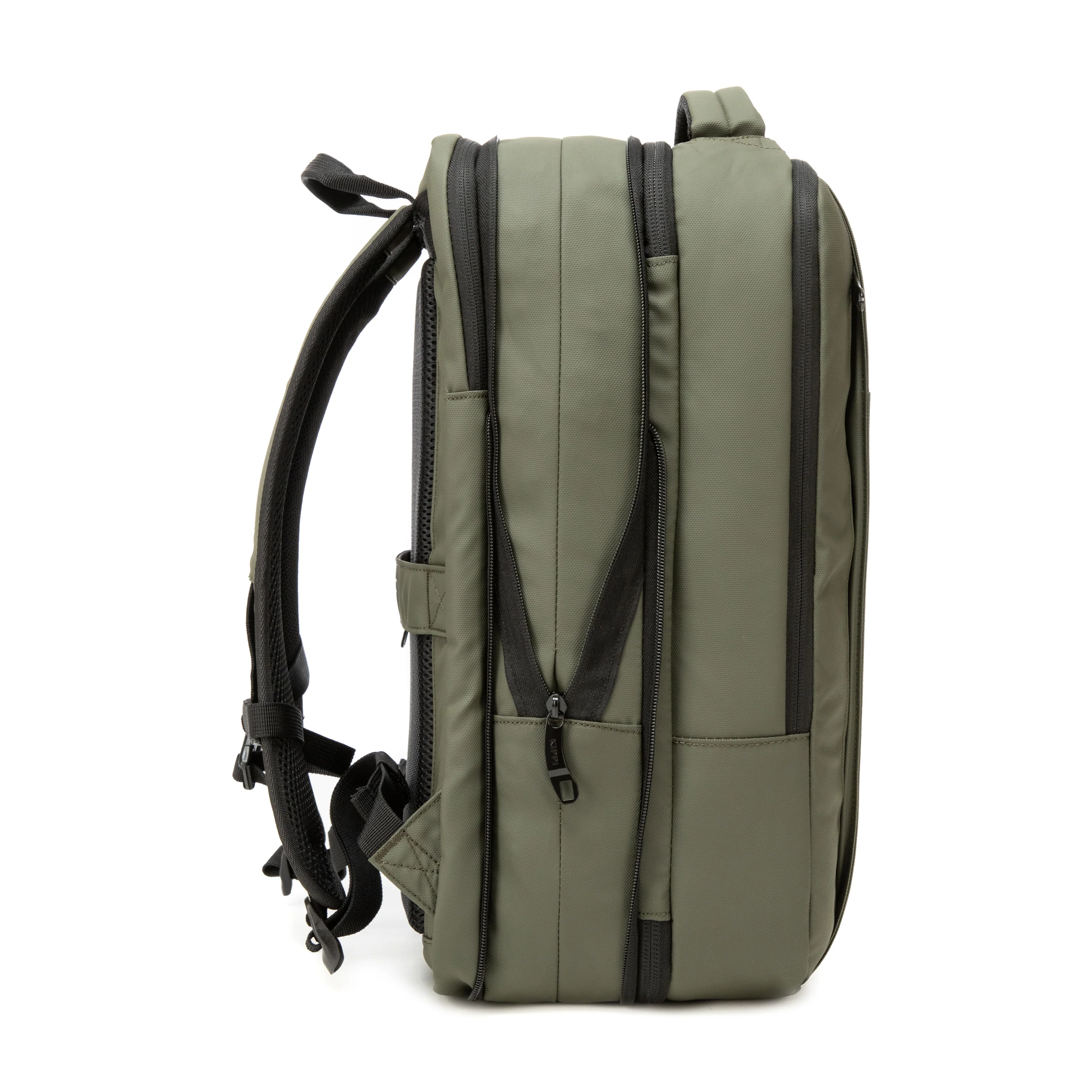 ✈️Mochila Viaje Viral 45L Kippi. Expandible Cabina. Olive Green 45L - Image 8