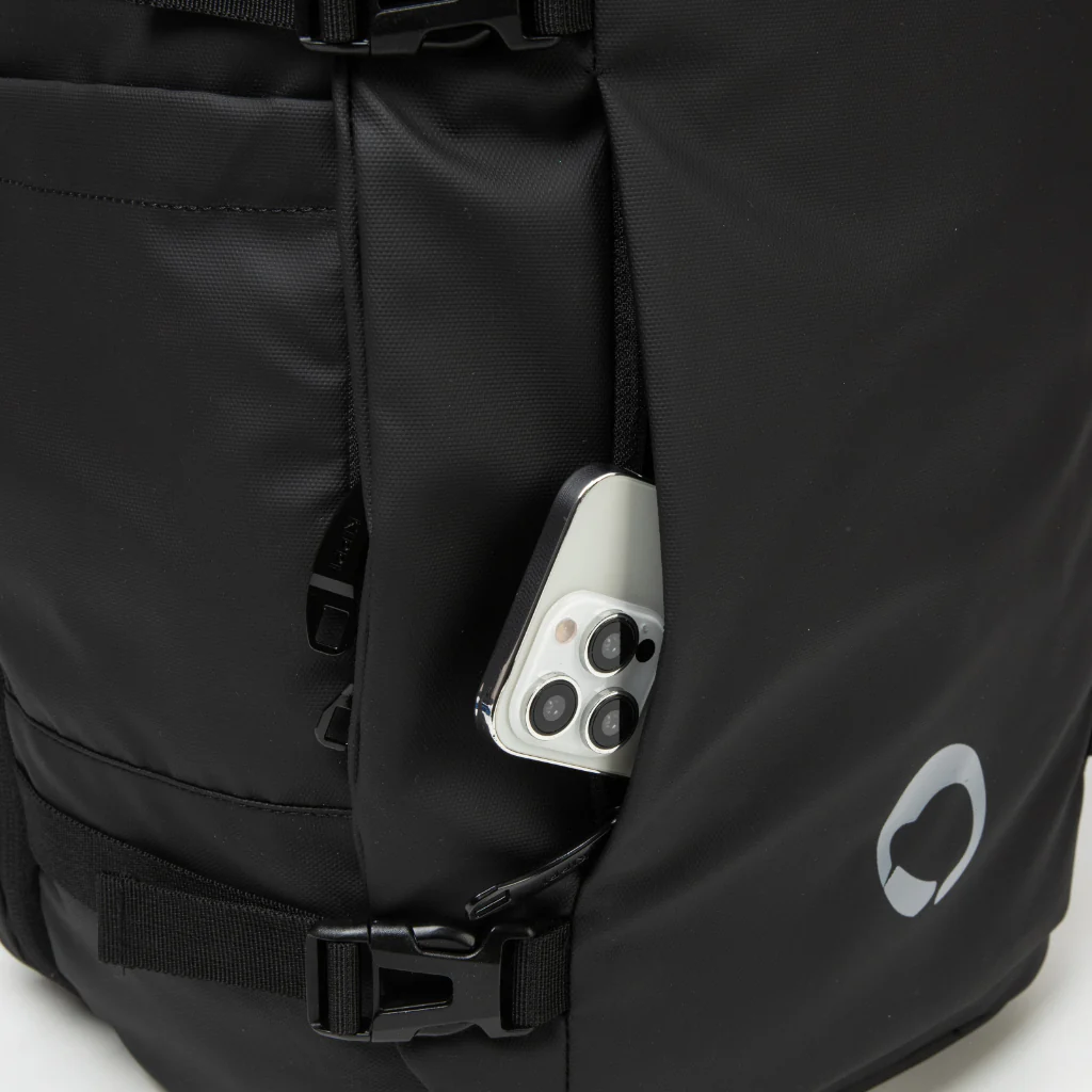 Mochila Viaje Viral 45L. Resistente al Agua. Kippi Negro - Image 16