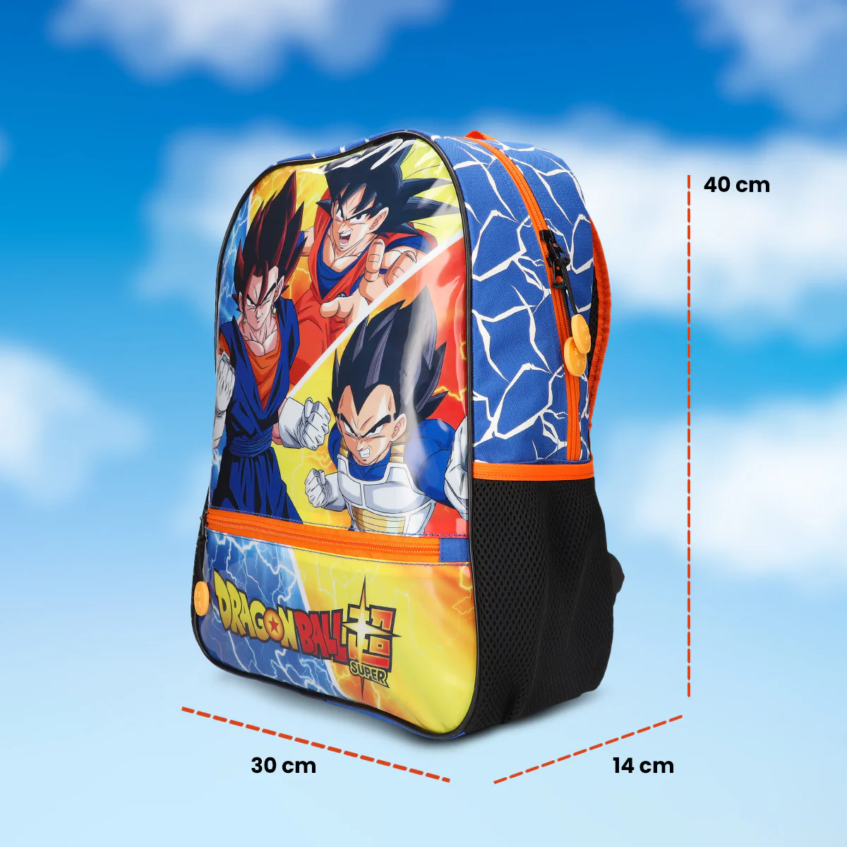 Mochila Dragon Ball Super 17L Azul - Image 6