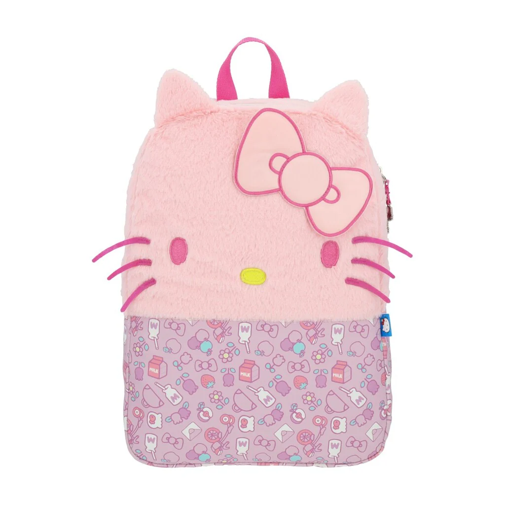 Mochila Hello Kitty Plush Rosada