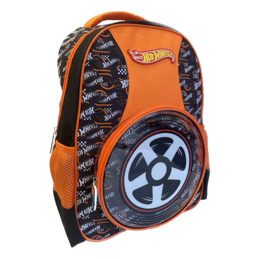Mochila Hot Wheels Bolsillo Rueda - Image 2
