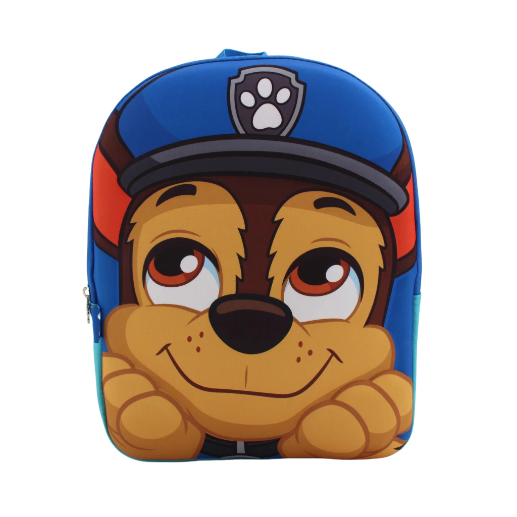 Mochila Infantil 3D Face 7Lts Paw Patrol Chase