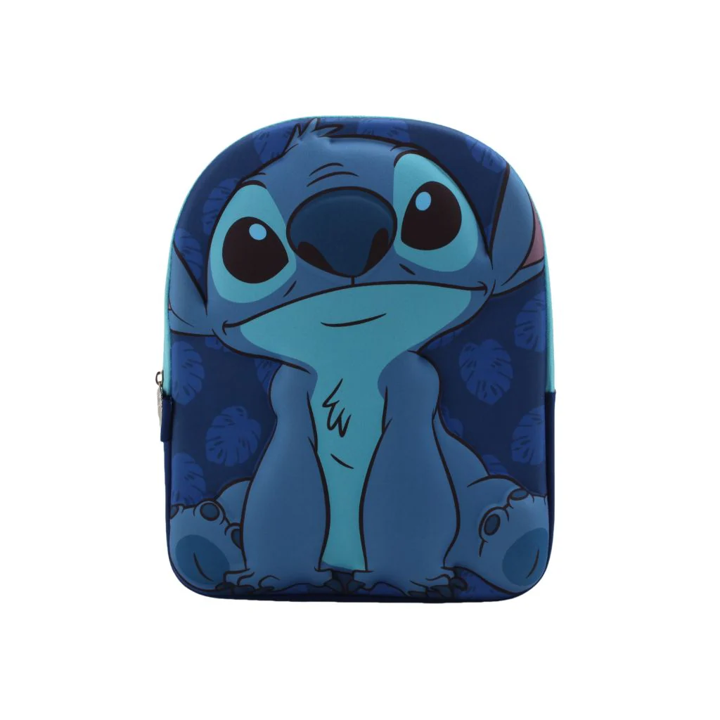 Mochila Infantil 3D Face 7Lts Stitch