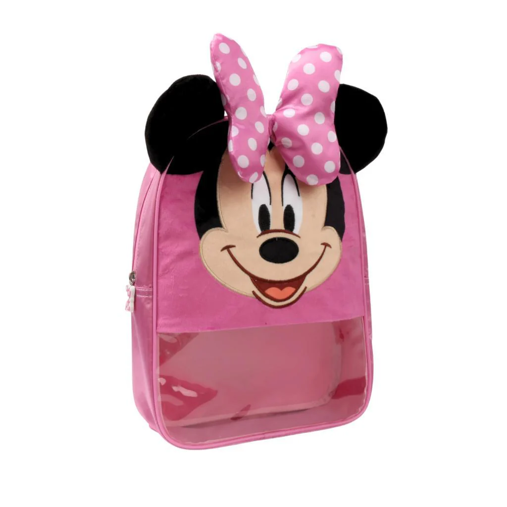 Mochila Infantil 7Lts Plush Con Orejas Minnie