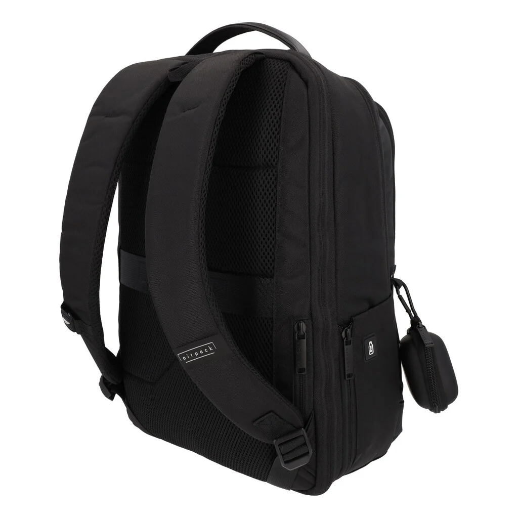 Mochila de Viaje Viral (Cabina). Resistente al Agua. 23L Antirrobo. Airpack Premium. Negra - Image 15
