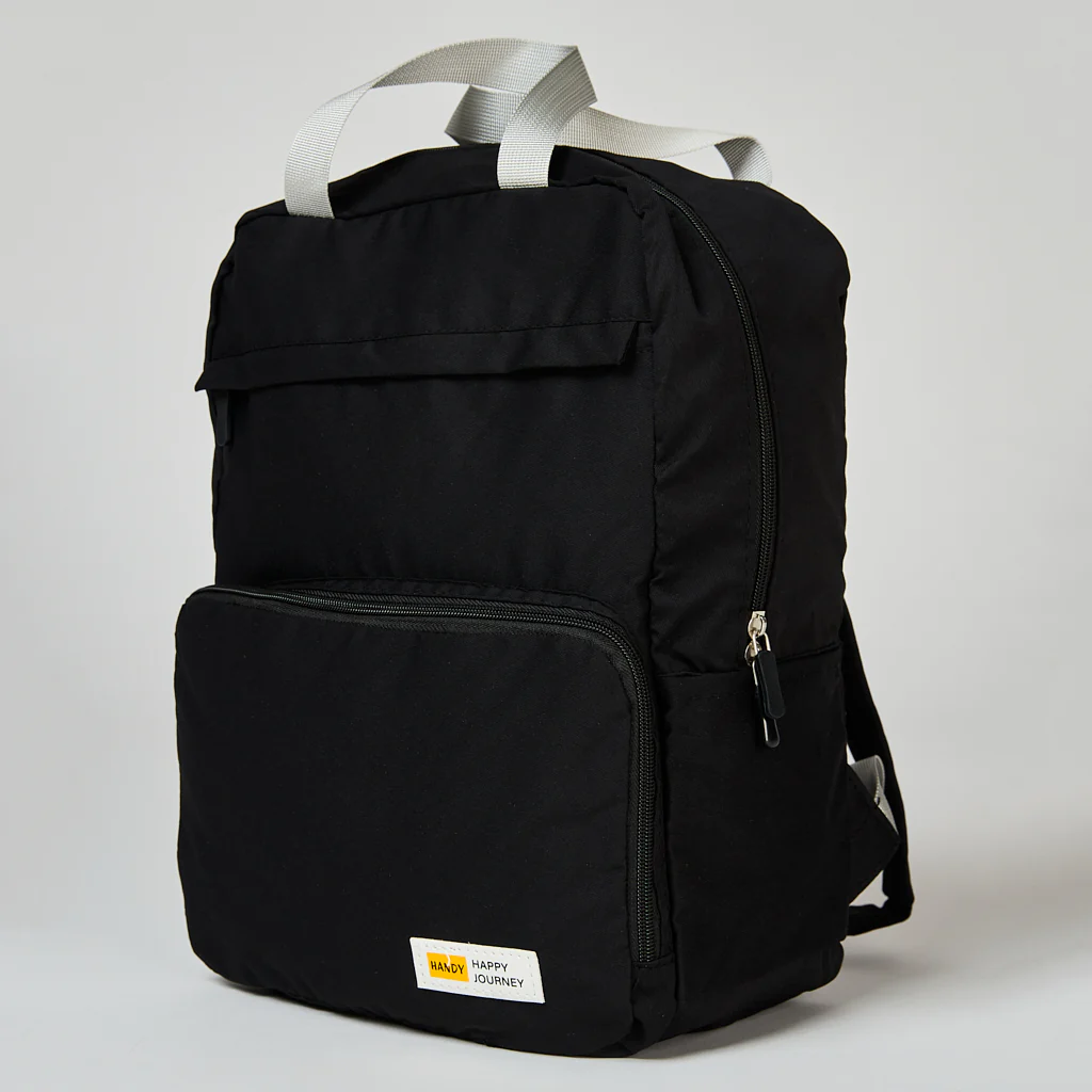 Mochila Plegable Negra - Image 2