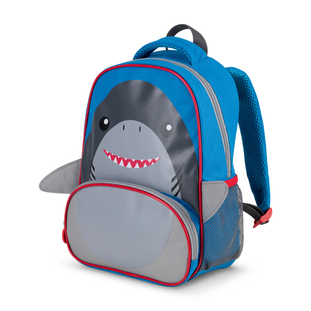 Mochila Preescolar Tiburón Azul BTS26