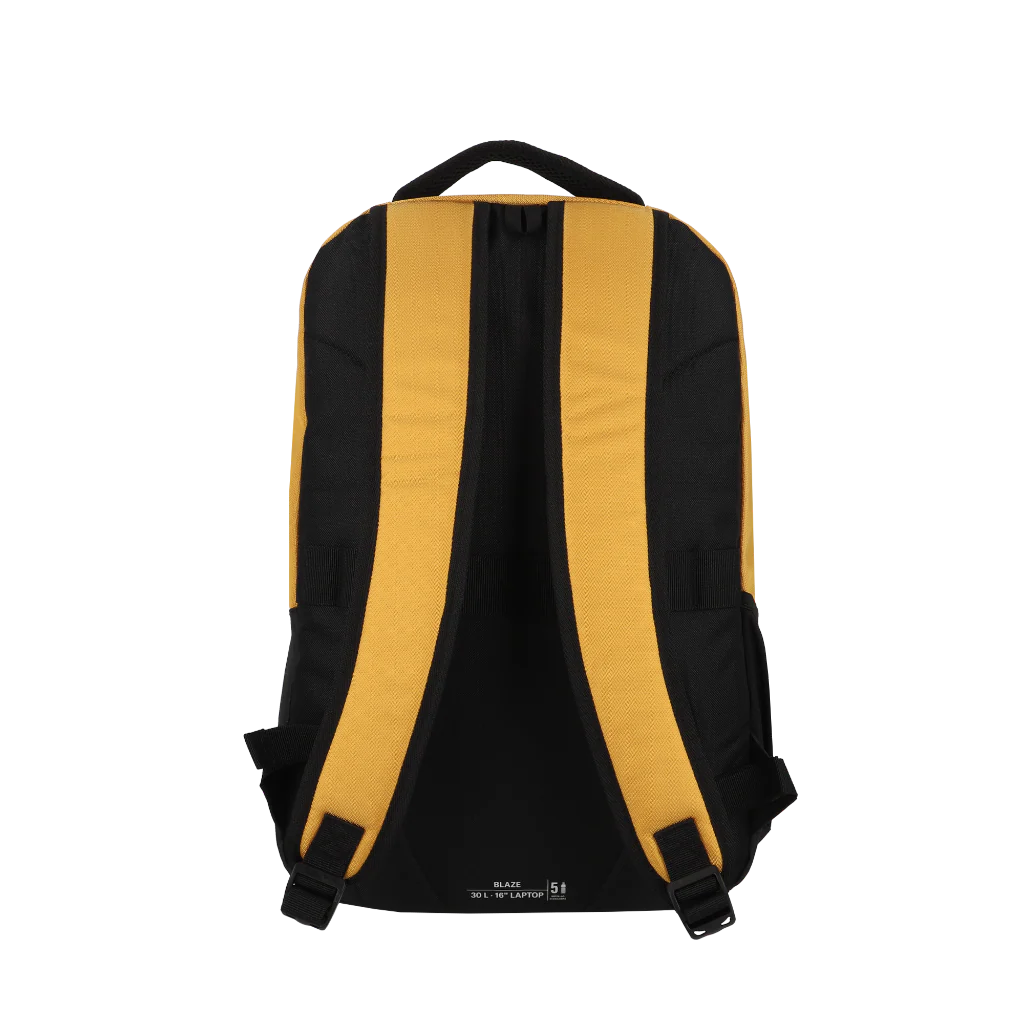 Mochila Blaze Mostaza 30Lts Saxoline BTS26 - Image 3