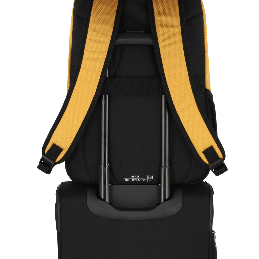 Mochila Blaze Mostaza 30Lts Saxoline BTS26 - Image 7
