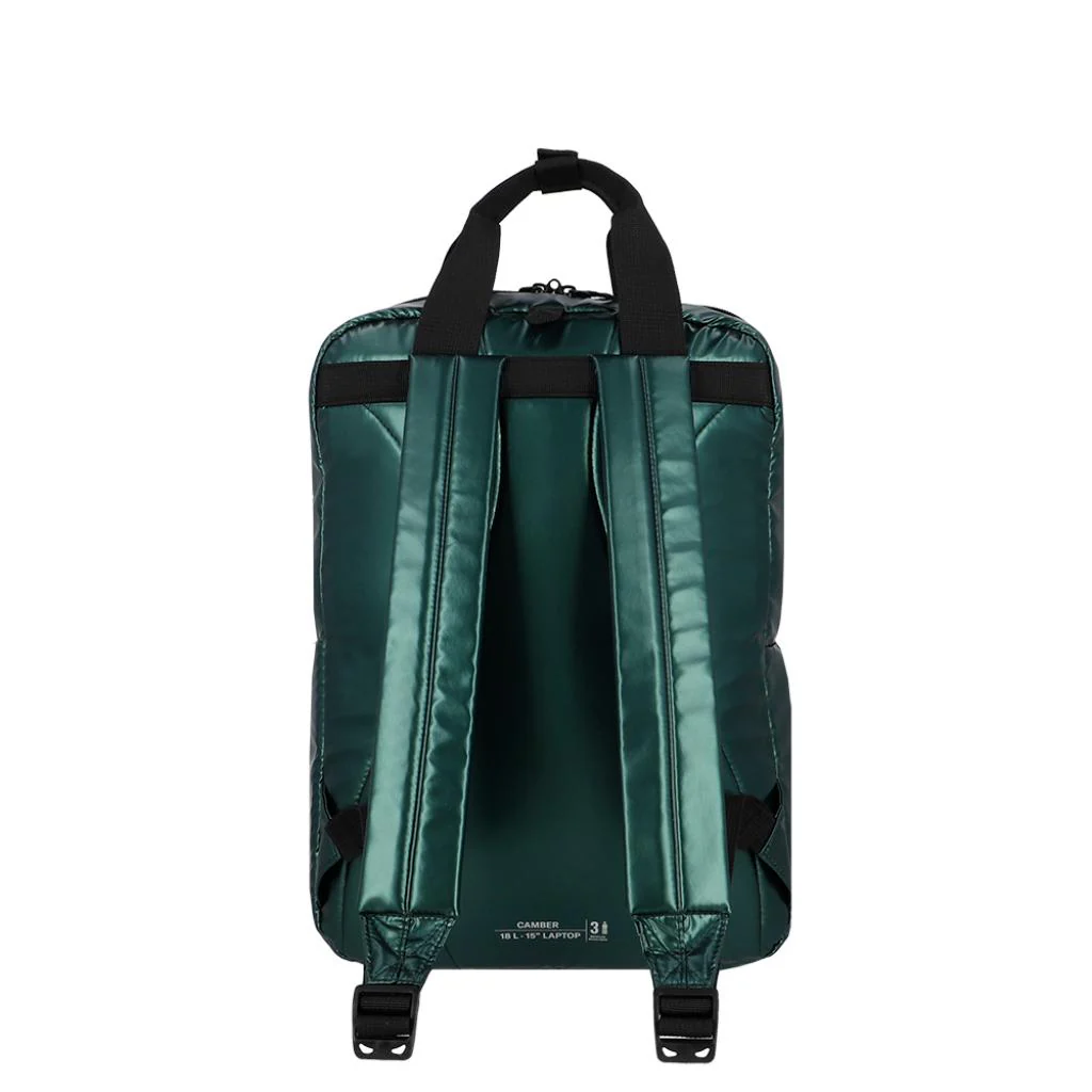 Mochila Puffer Camber Verde 18 Lts Saxoline - Image 4