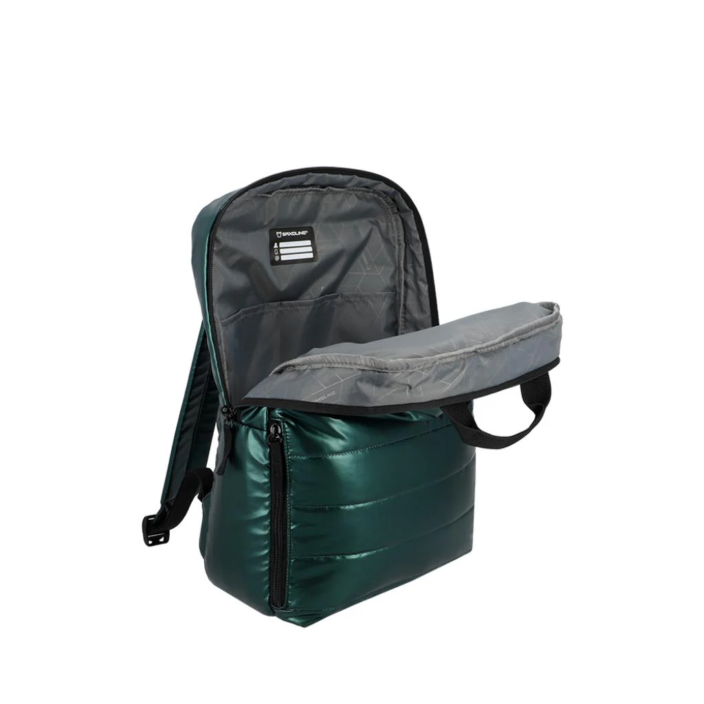 Mochila Puffer Camber Verde 18 Lts Saxoline - Image 5