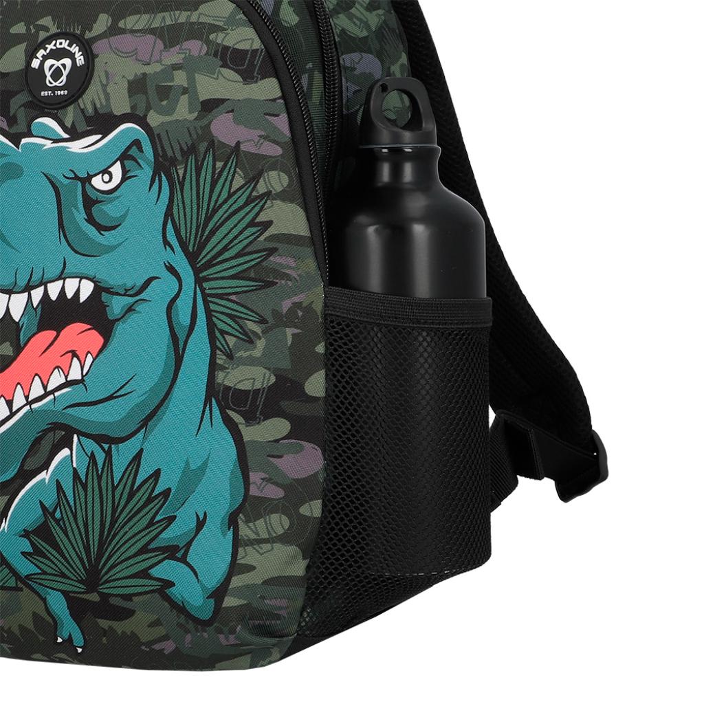 Mochila Saxoline Homeschool 13Lt Dino Negra - Image 6