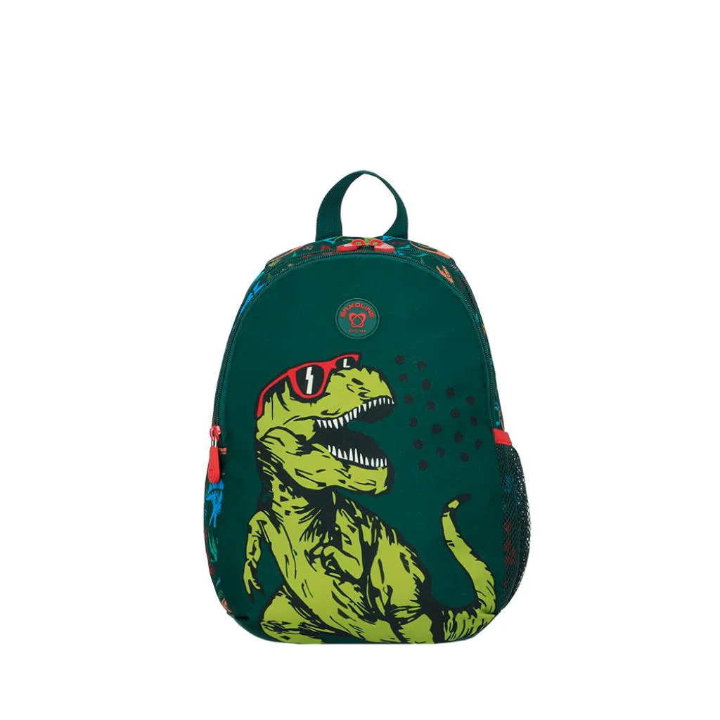 Mochila Saxoline Kids 13Lt Dino Verde