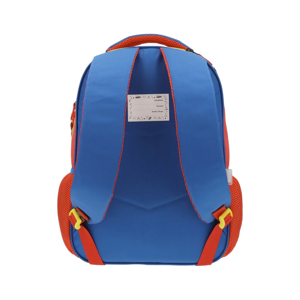 Mochila Superman 18Lts Con Capa Roja - Image 10
