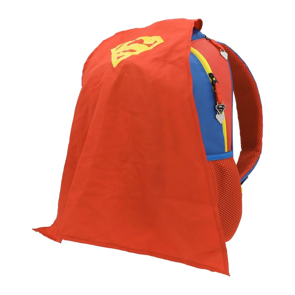 Mochila Superman 18Lts Con Capa Roja - Image 14