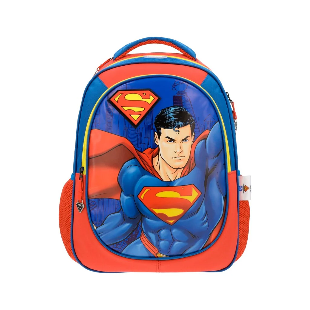 Mochila Superman 18Lts Con Capa Roja - Image 3