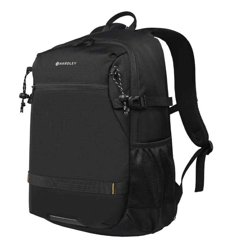 Mochila Viaje L 25L Impermeable  Negro Hardley