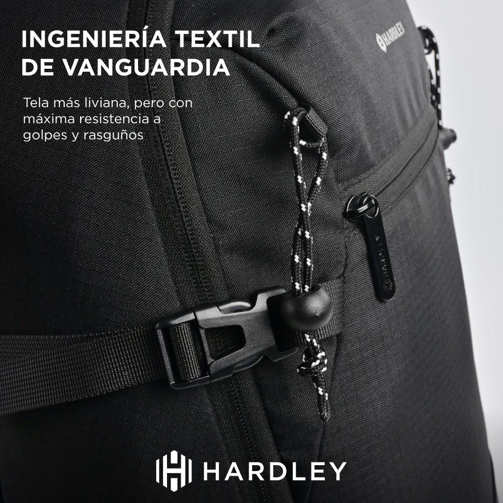 Mochila Viaje L 25L Impermeable  Negro Hardley - Image 13
