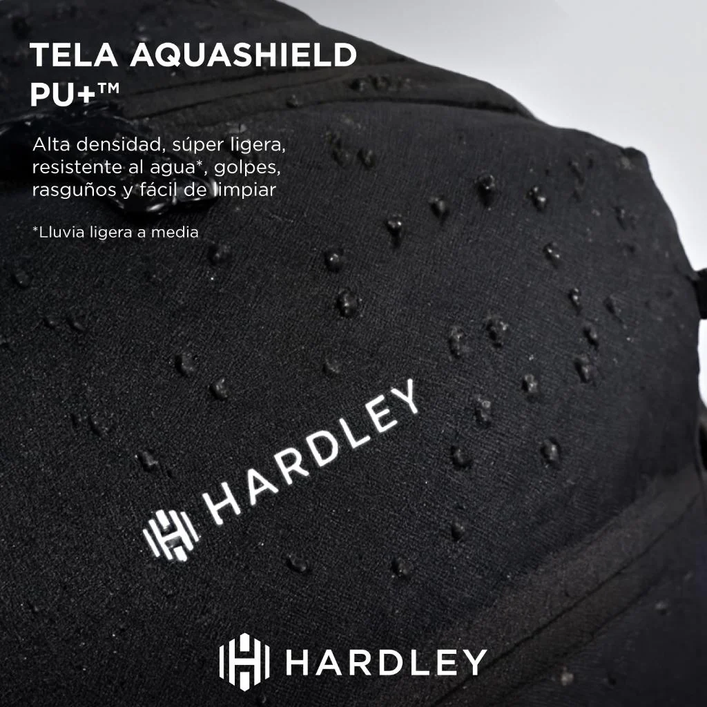 Mochila Viaje L 25L Impermeable  Negro Hardley - Image 14