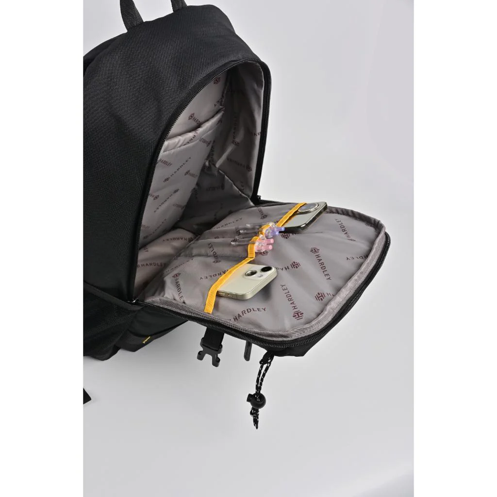 Mochila Viaje L 25L Impermeable  Negro Hardley - Image 6