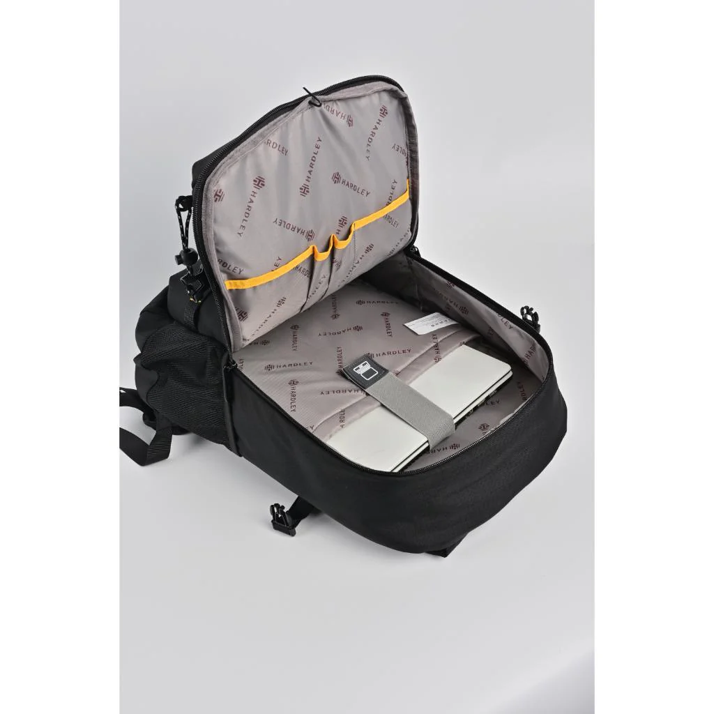 Mochila Viaje L 25L Impermeable  Negro Hardley - Image 7