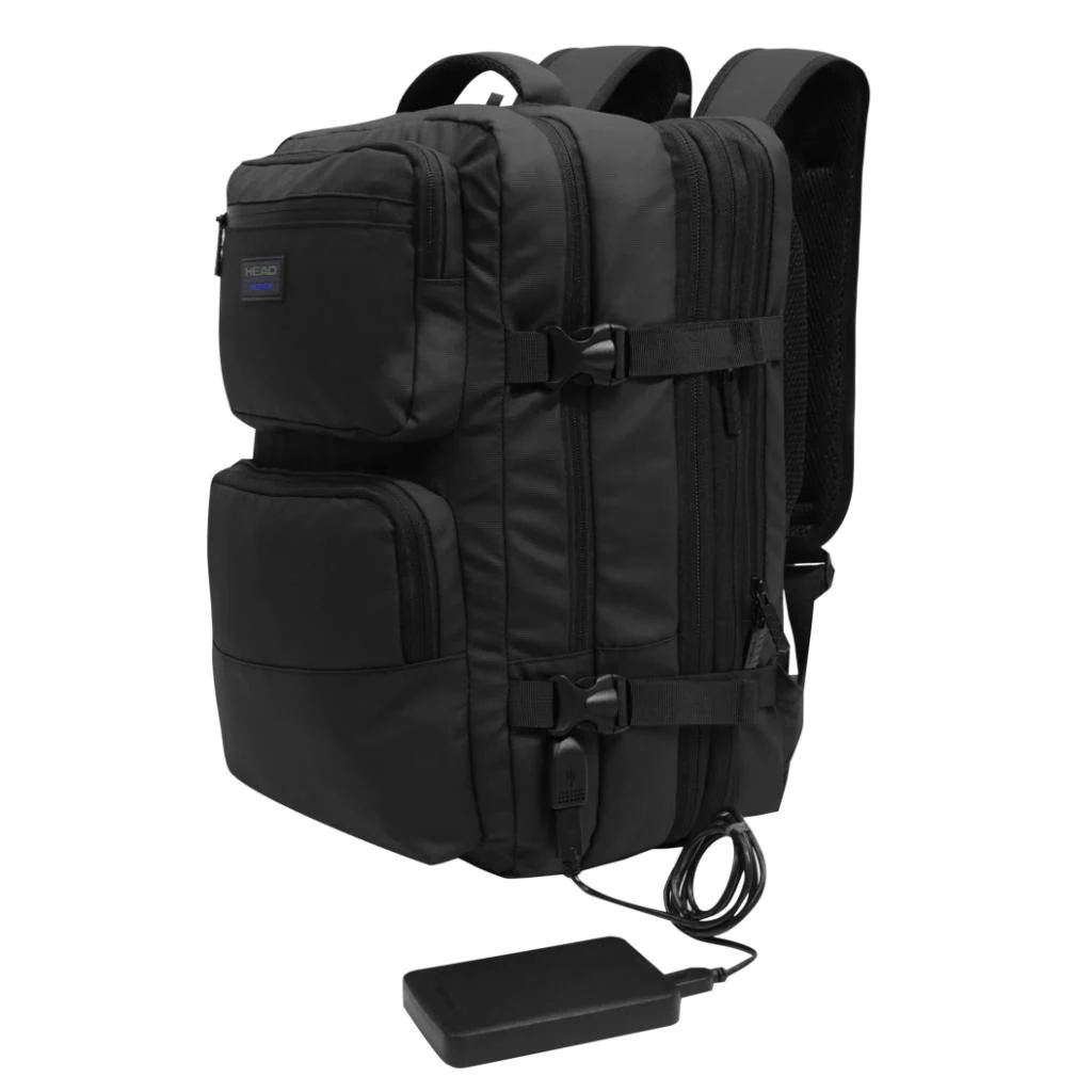 Mochila Viaje Journey Negro 35Lts Head - Image 13