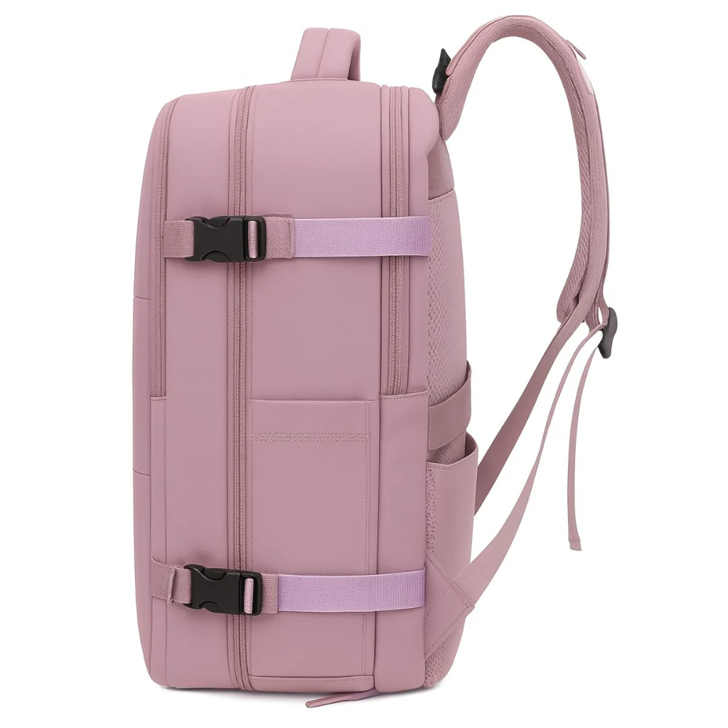 Mochila Viaje Viral XL. Grand Travel Ripstop Lila 36L. Antirrobo. - Image 8