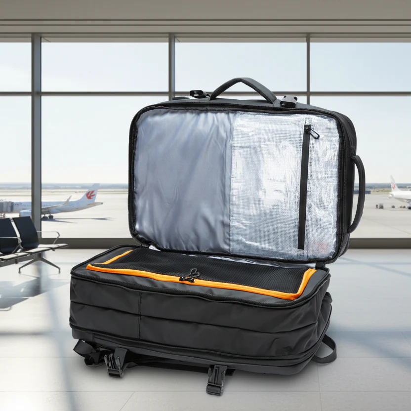 Mochila Viaje Viral XL 38L. Expandible - Resistente al agua. Space Grey Navigator - Image 3