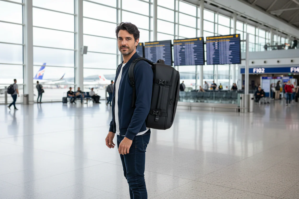 Mochila Viaje Viral XL 38L. Expandible - Resistente al agua. Space Grey Navigator - Image 6