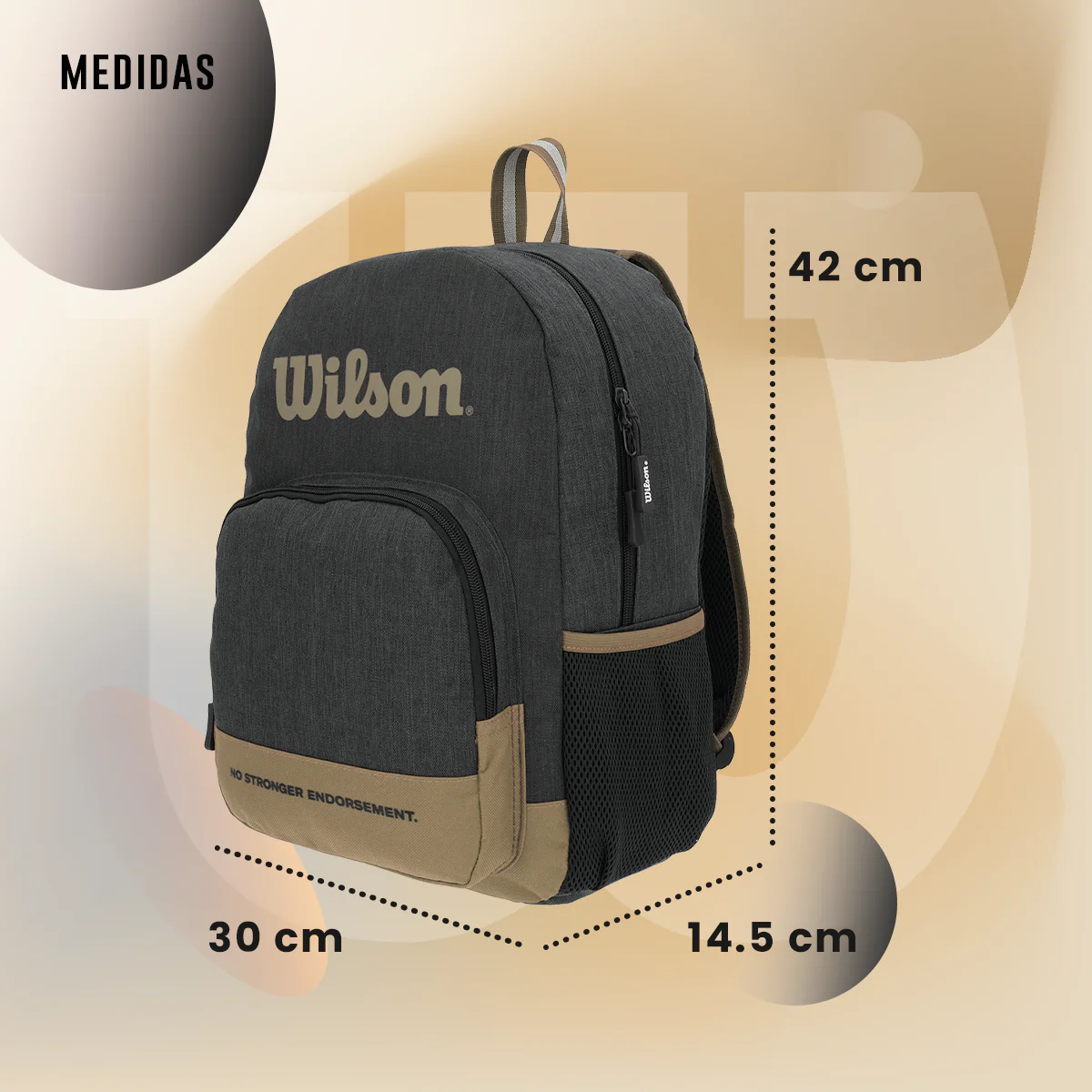 Mochila Wilson 19Lts Negra - Image 4