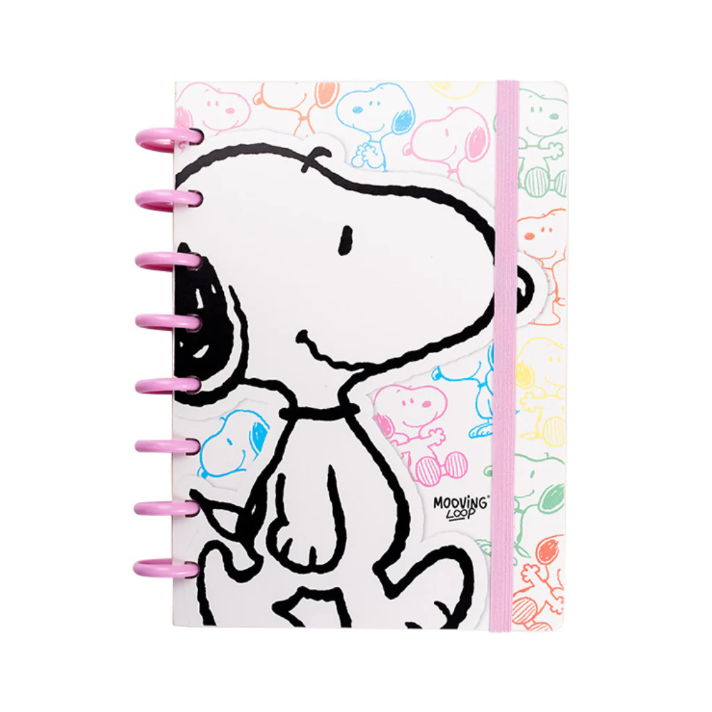 Mooving Loop - Cuaderno A Discos A5 Snoopy