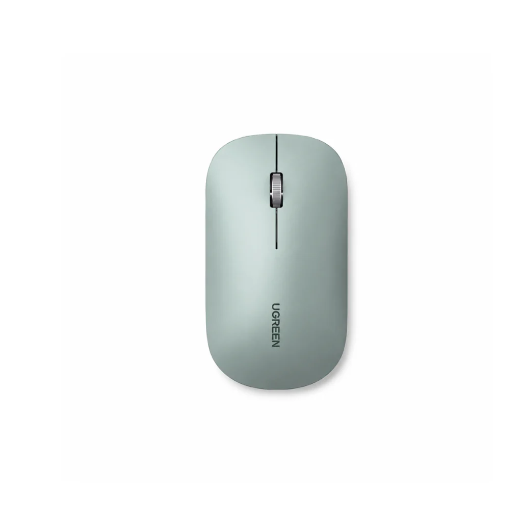 Mouse Inalambrico Ultra-Slim Verde Claro UGREEN MU001 - Image 2