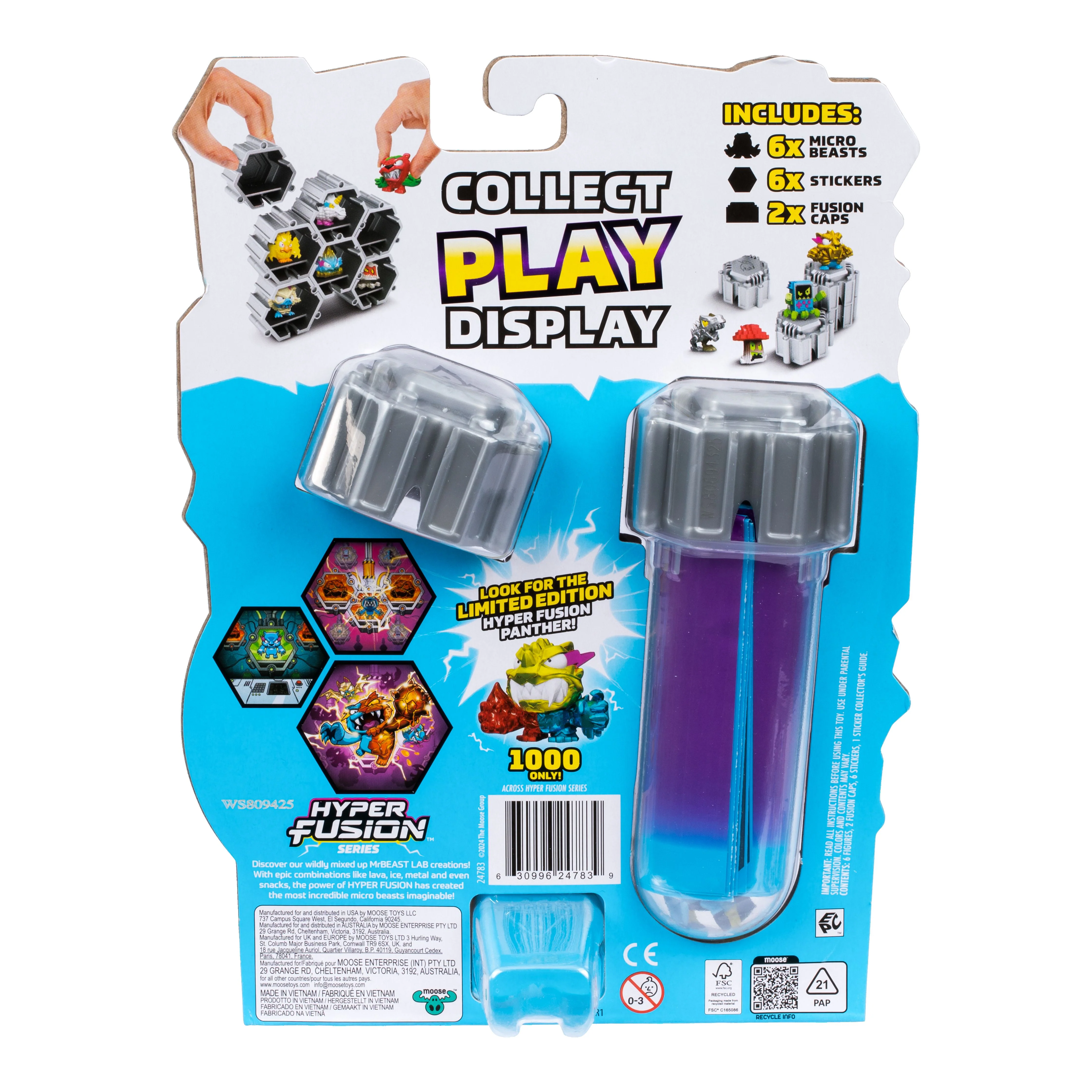 MrBeast S3 Lab Swarms 6 Figuras Surtidas - Image 2