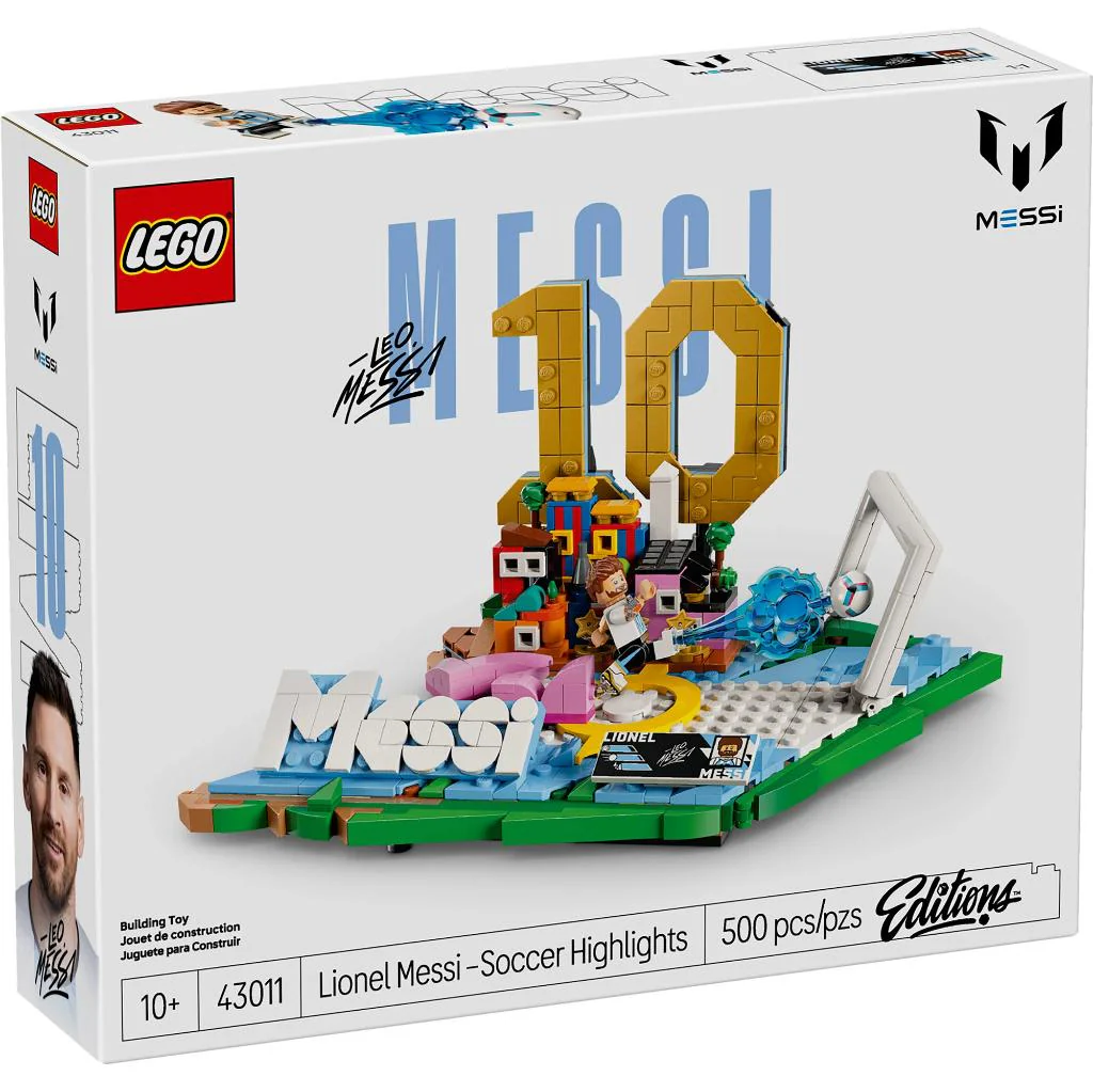 Album Tapa Blanda Panini + 3 Sobres Laminas + LEGO Messi Fenomenos - Image 3