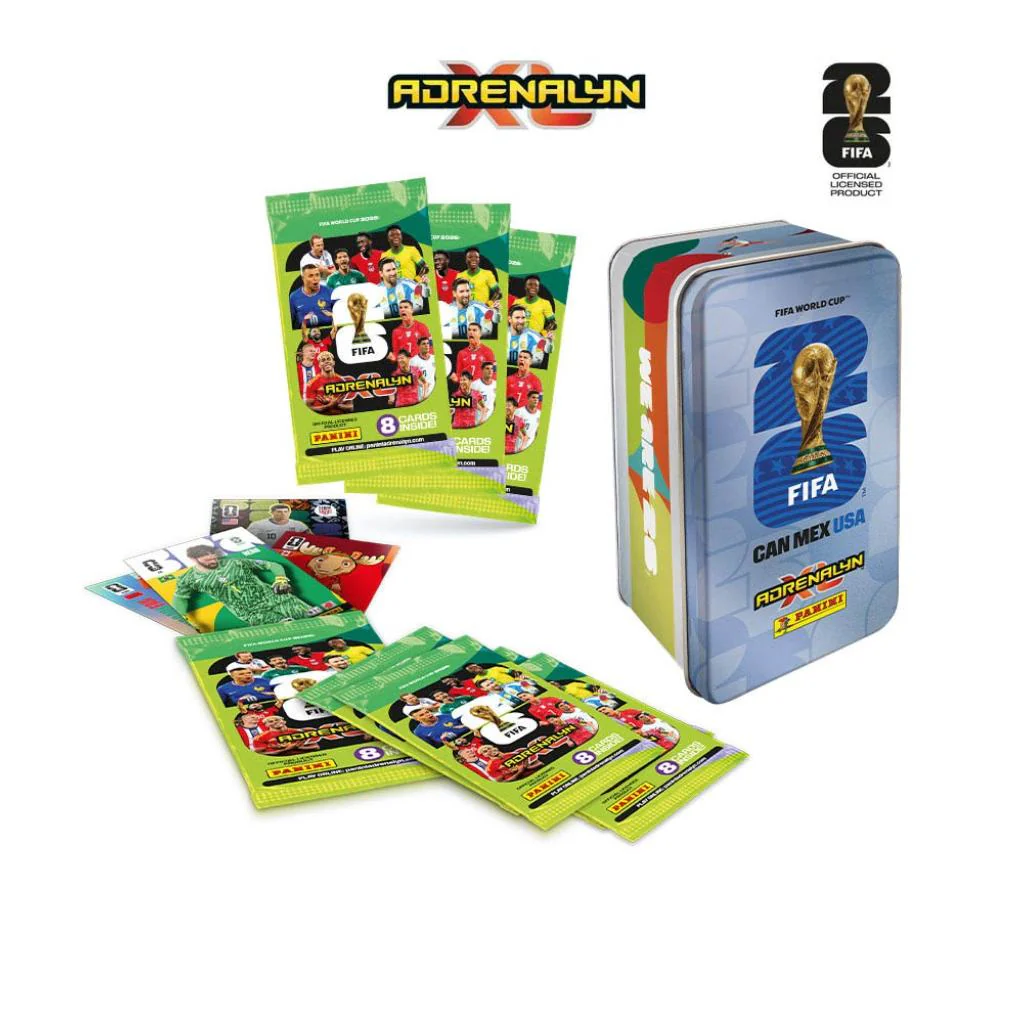 Album Panini TB + 3 Sobres + Lata Coleccionable Adrenalyn FIFA 2026 - Image 3