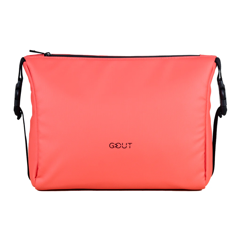 Travel Bag Estuche Organizador. Neceser Broches 27cm x 13cm. Gout Coral