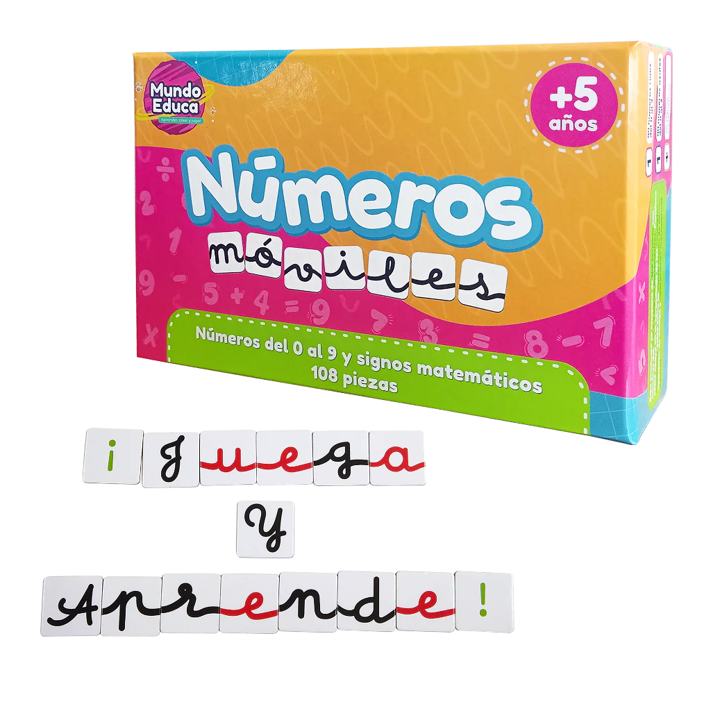 Números Móviles - Mundo Educa 110/Piezas - Image 2
