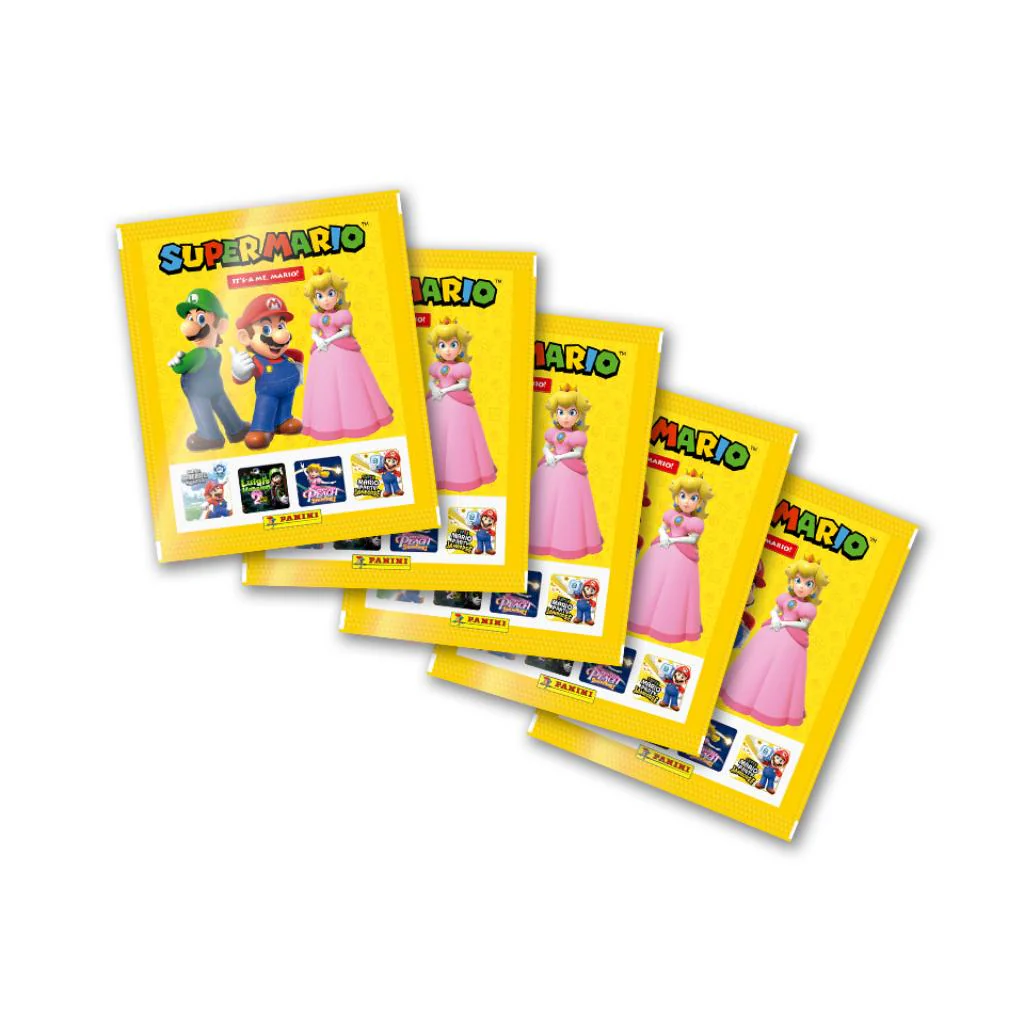 Pack 1 Álbum + 5 Sobres Super Mario 2026 Panini - Image 2