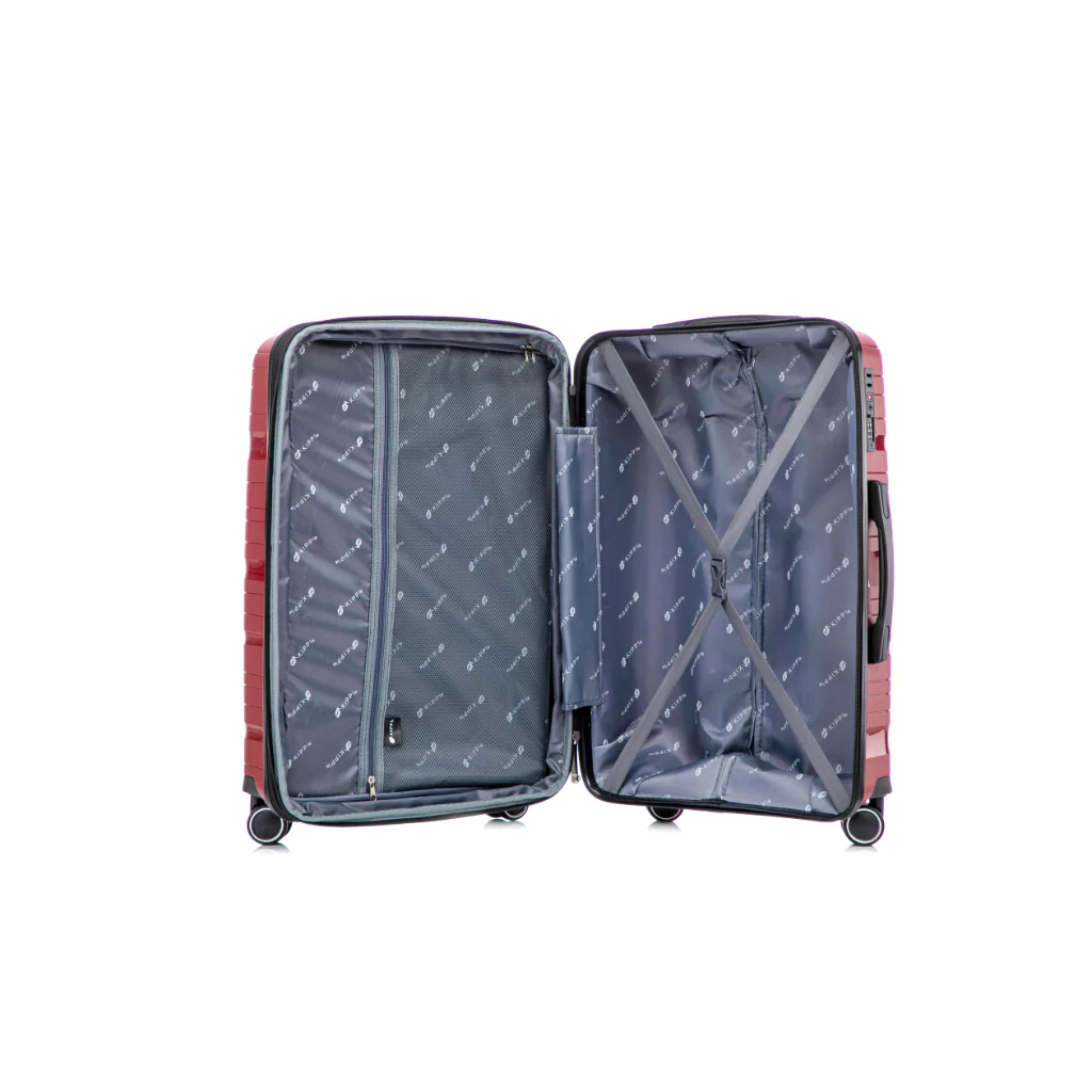 Pack 2 Maletas Kippi Wavy Rojo (Cabina + L) - Image 3