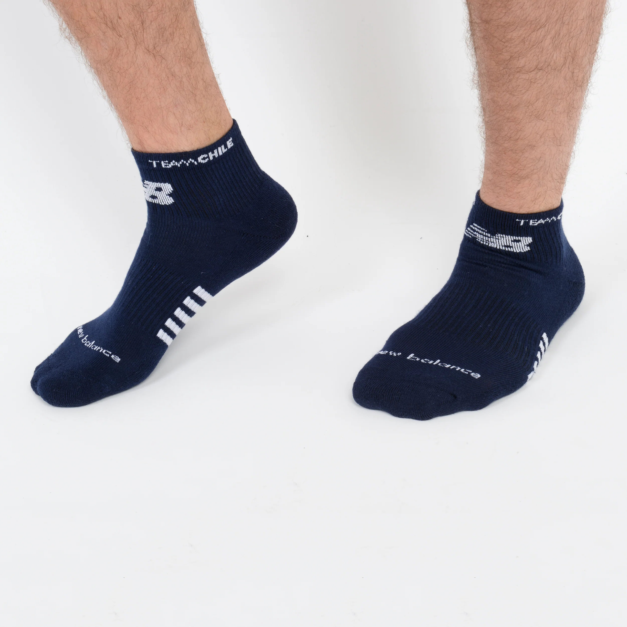Pack Calcetines 3 Pares Running Hombre New Balance Team Chile Multicolor