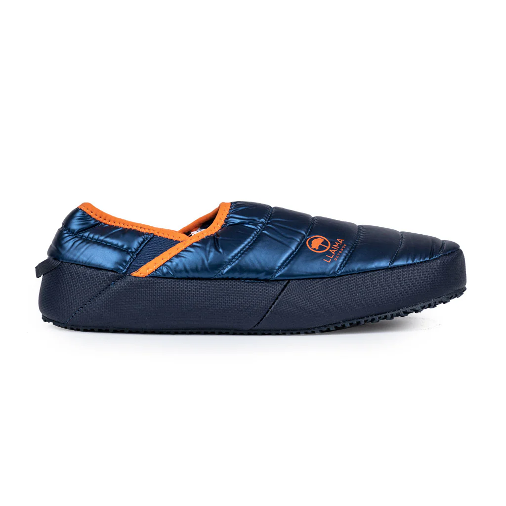 Pantufla Llaima Outdoor Acolchada Azul - Image 2
