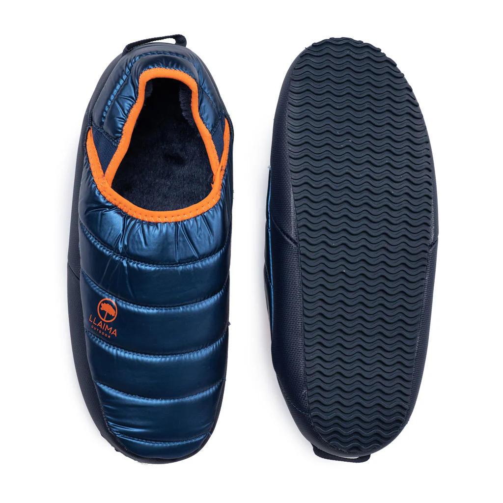 Pantufla Llaima Outdoor Acolchada Azul - Image 3