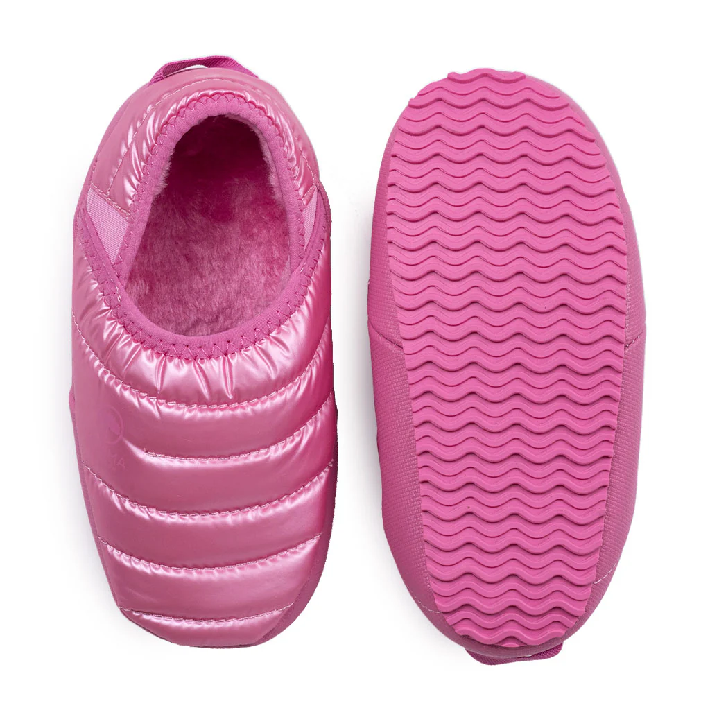 Pantufla Kids Llaima Outdoor Acolchada Kids Rosado - Image 4
