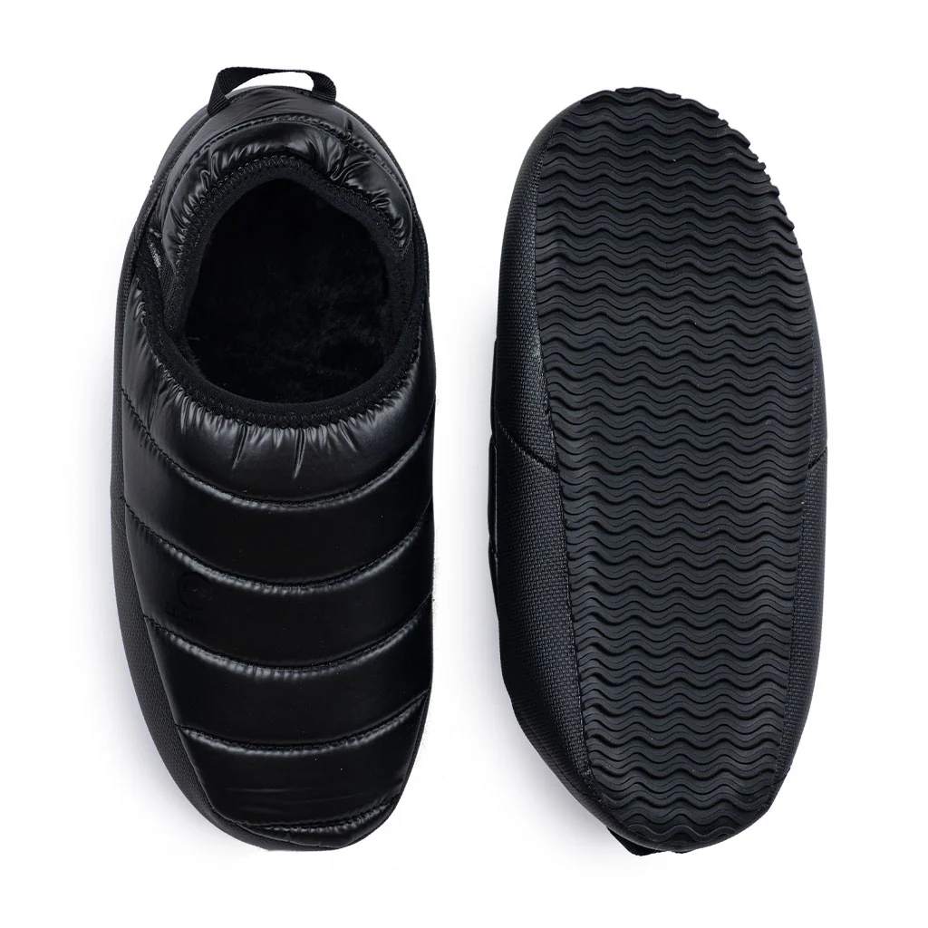 Pantufla Acolchada Negro Tantauco Llaima Talla 35-36 - Image 4