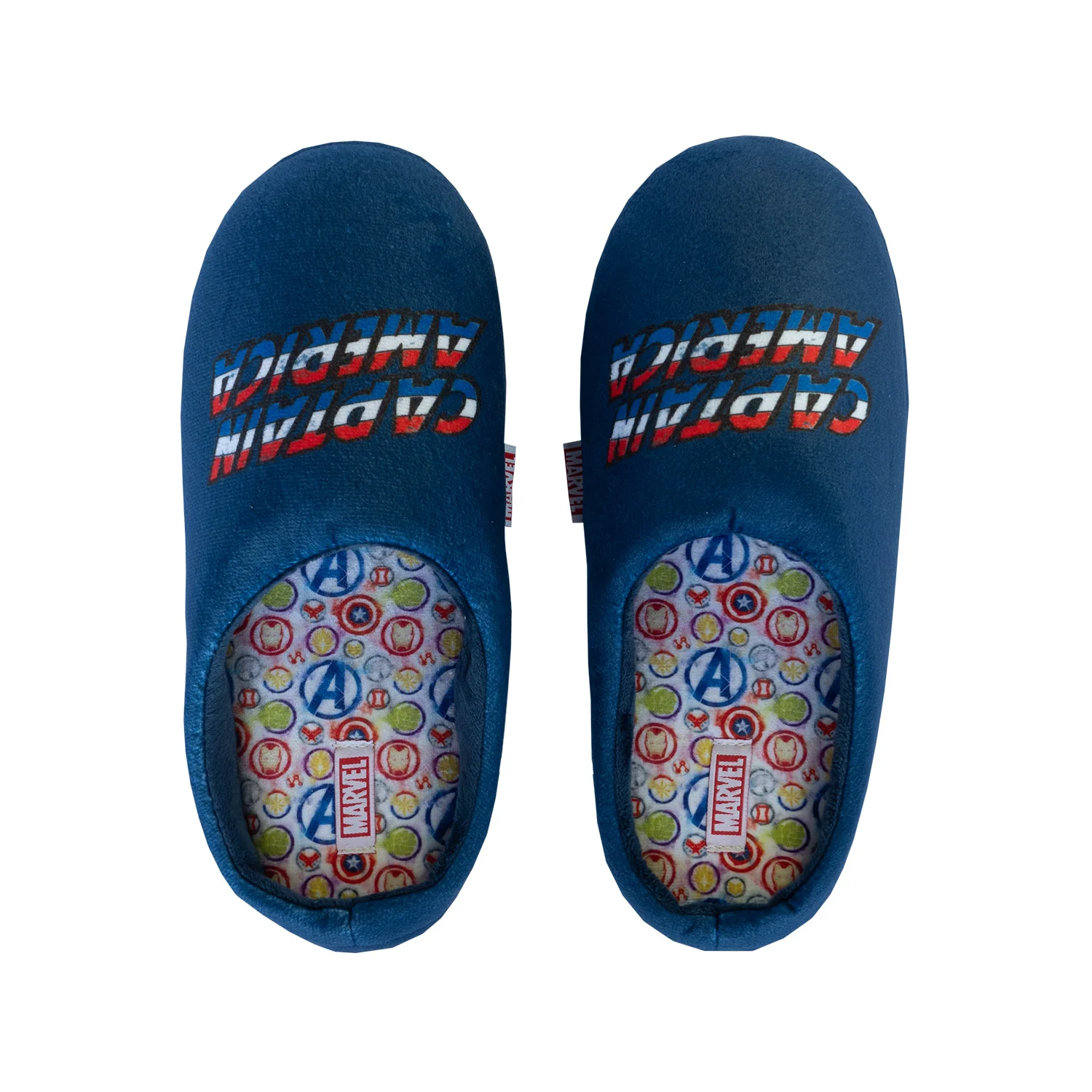 Pantufla Hombre Capitán América Azul - Image 2