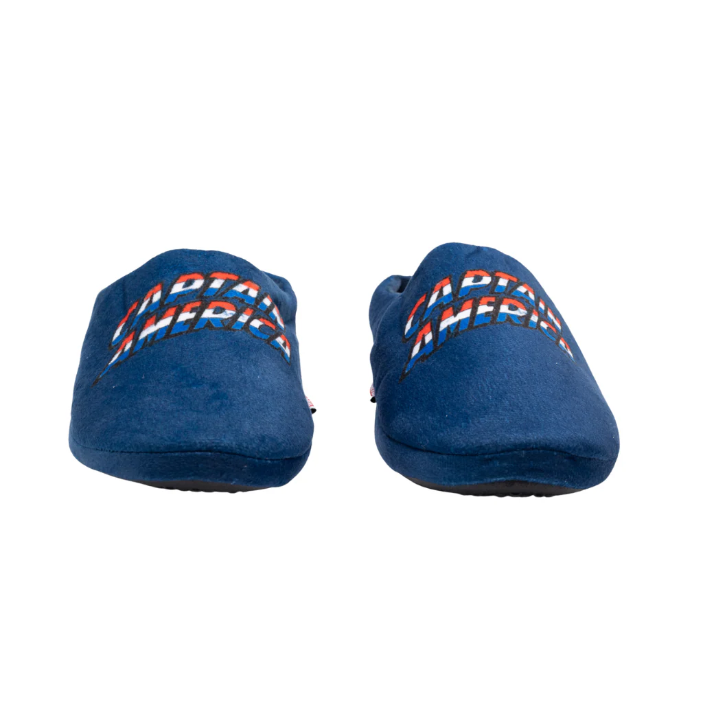 Pantufla Hombre Capitán América Azul - Image 4