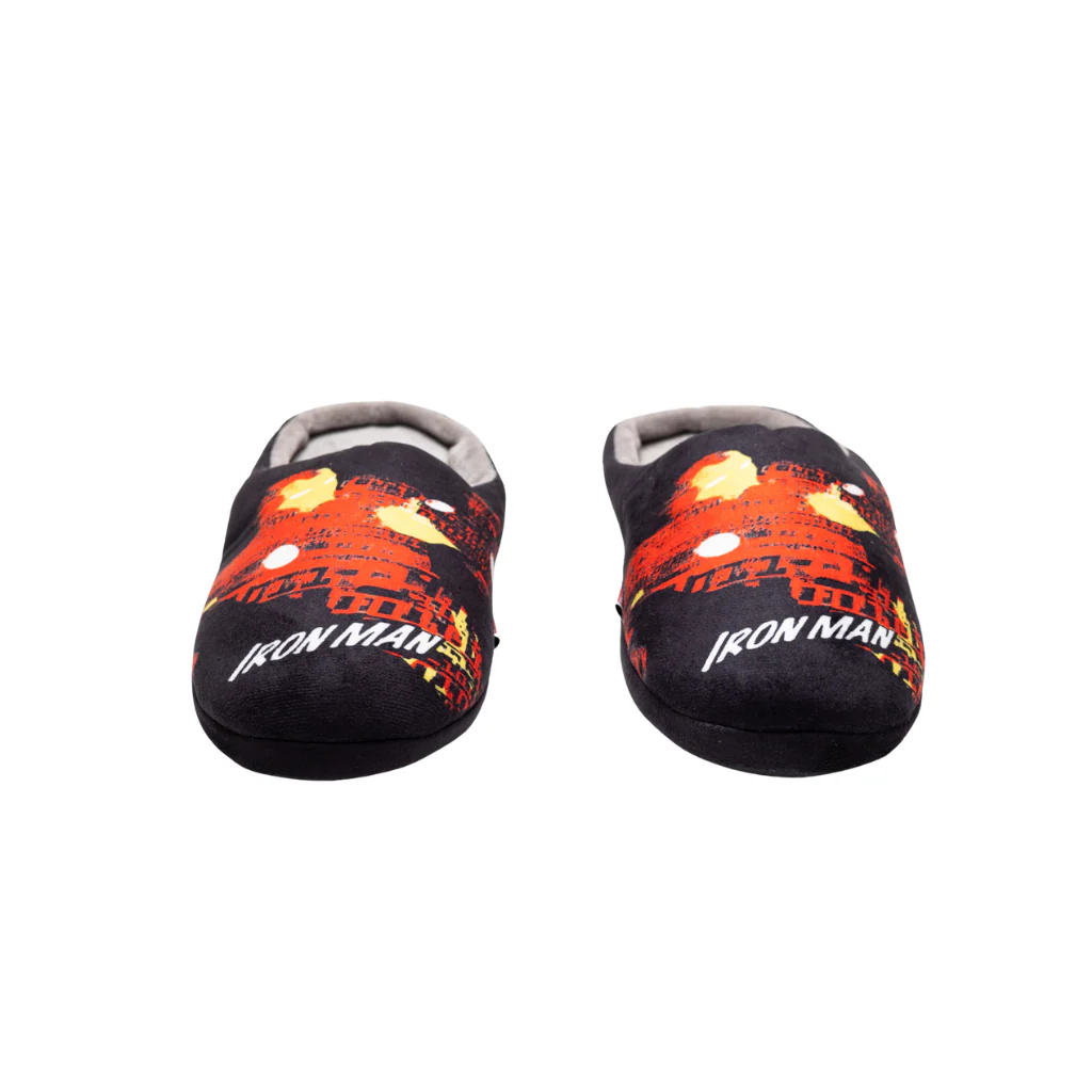 Pantufla Hombre Iron Man Defense Marvel Negro - Image 2